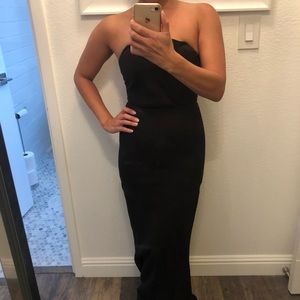 Jarlo Sexy black gown